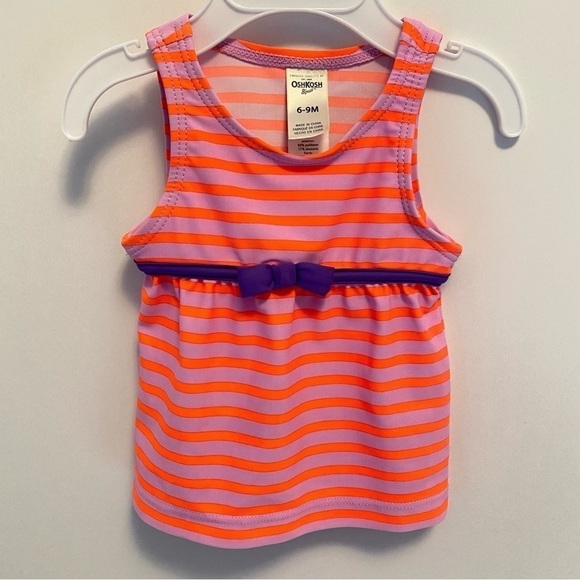 OshKosh B'gosh Baby Infant Girls Swimsuit Size 6-9 Months New Without Tags - Picture 3 of 7
